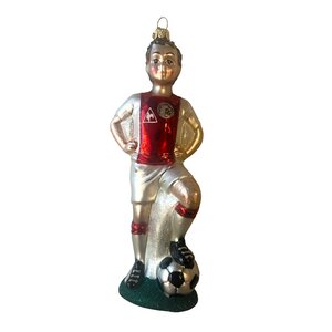 Christmas Ornament Soccer Player Number 14 PRE-ORDER