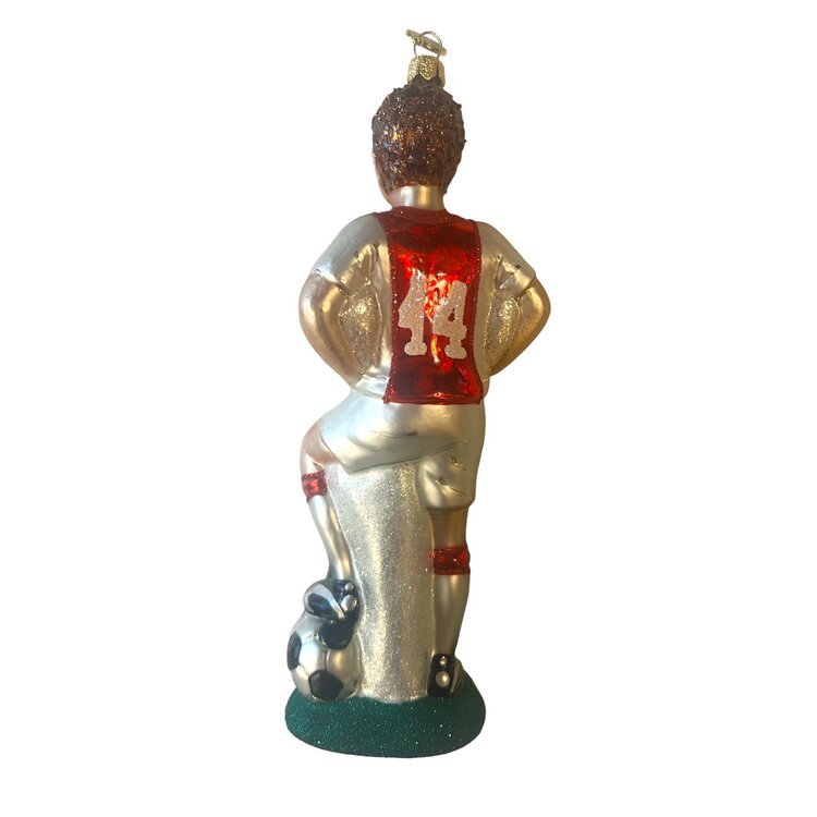 Christmas Ornament Soccer Player Number 14