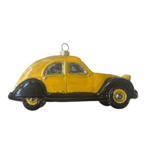 Christmas Ornament Citroën 2CV Yellow