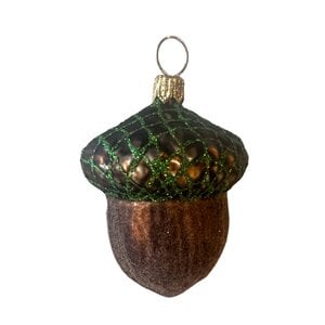 Christmas Decoration Acorn Brown