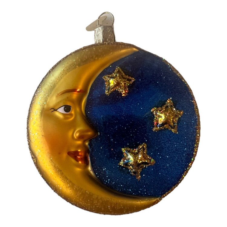 Christmas Ornament Man in the Moon