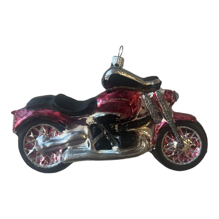 Christmas Ornament Motorbike