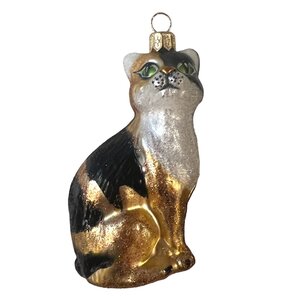 Christmas Ornament Calico Cat