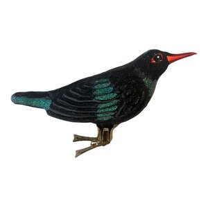 Vogelclip Merel Glanzend