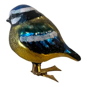 Christmas Ornament Chubby Blue Tit