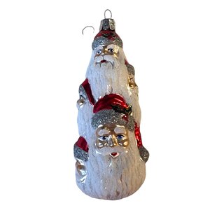 Christmas Decoration Small Santa Faces