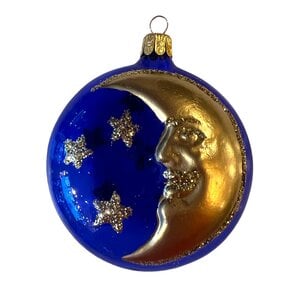 Christmas Decoration Little Moon with Stars