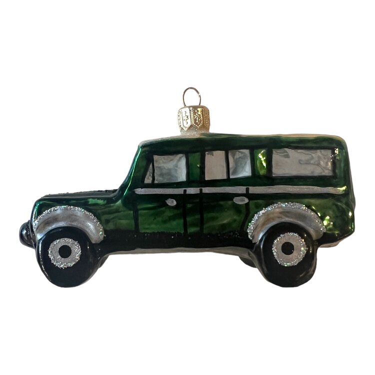 Christmas Ornament Land Rover