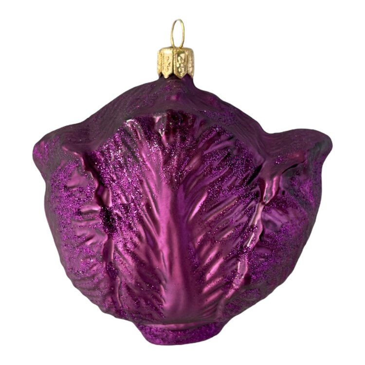 Christmas Ornament Red Cabbage