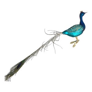 Christmas Ornament Proud Peacock