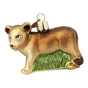 Christmas Ornament Lion Cub