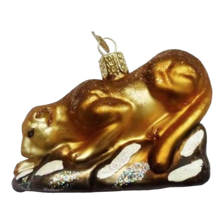 Christmas Ornament Cougar