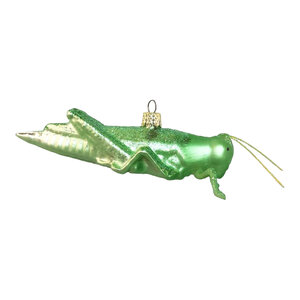 Christmas Decoration Grasshopper Light Green