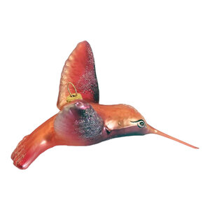 Christmas Decoration Hummingbird Orange and Pink