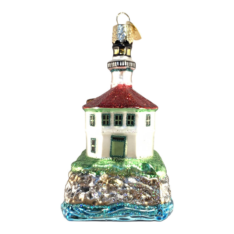 Christmas Ornament Eldred Rock Lighthouse