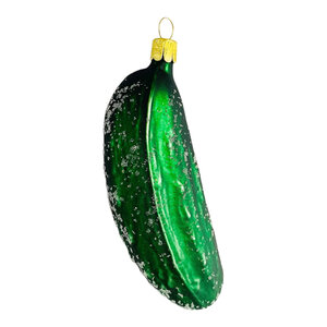 Christmas Ornament Pickle Frosted