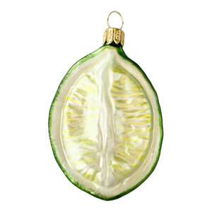 Christmas Decoration Lime Half