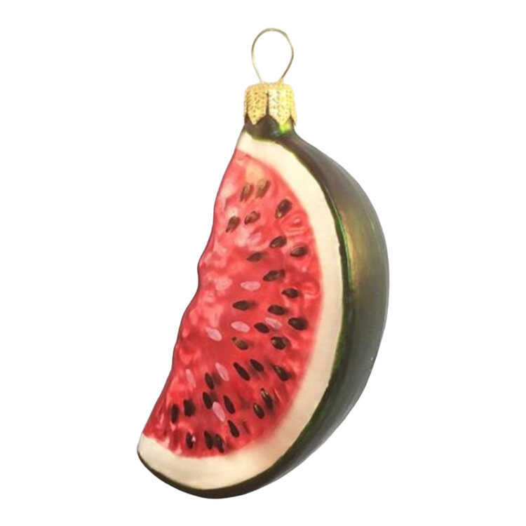 Christmas Ornament Small Slice of Melon