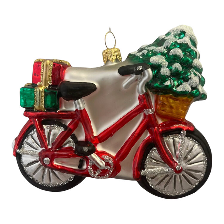 Christmas Ornament Christmas Bike