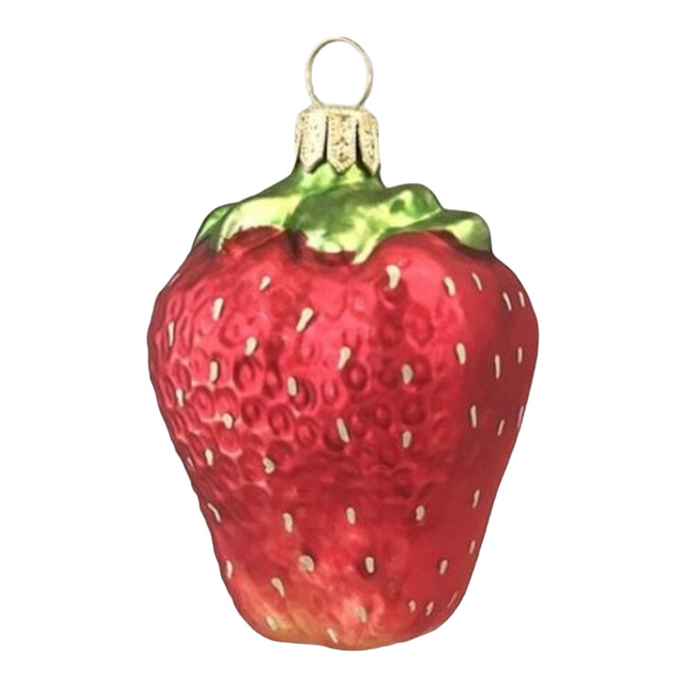 Christmas Ornament Large Strawberry