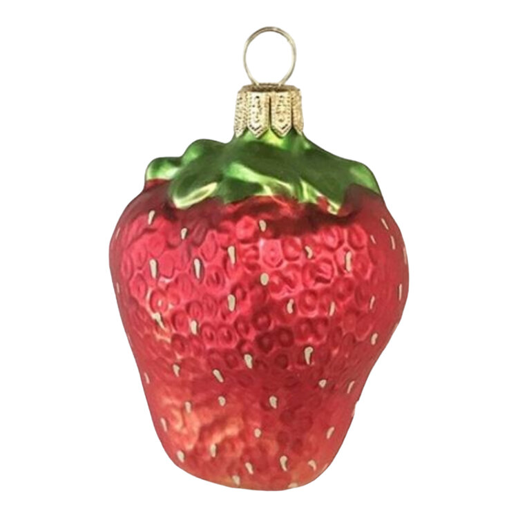 Christmas Ornament Large Strawberry