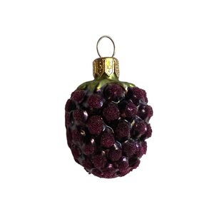 Christmas Ornament Blackberry Frosted