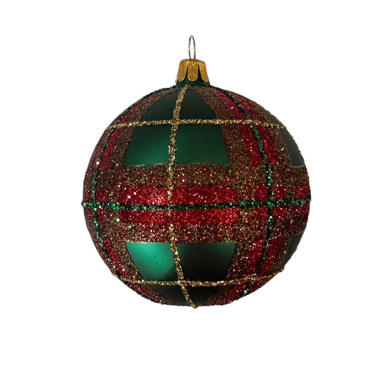 Christmas Ornament Checkered