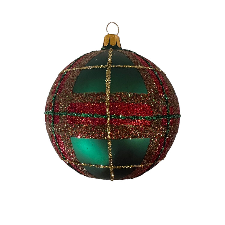 Christmas Ornament Checkered