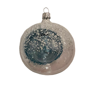 Christmas Ornament Transparent with Little Snowman