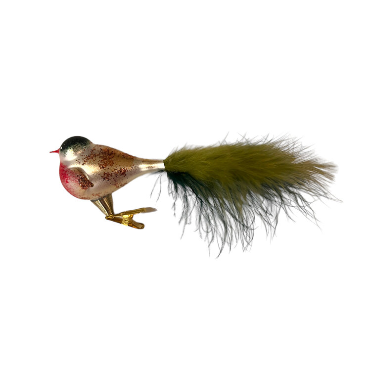 Vogelclip Groen Vogeltje