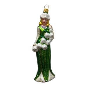 Christmas Ornament Lily of the Valley Lady