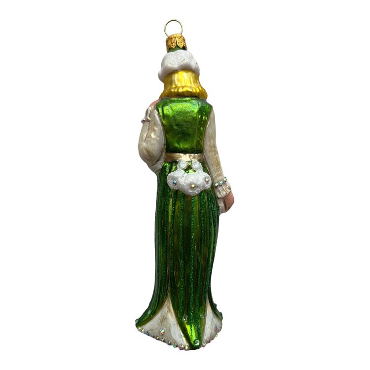 Christmas Ornament Lily of the Valley Lady