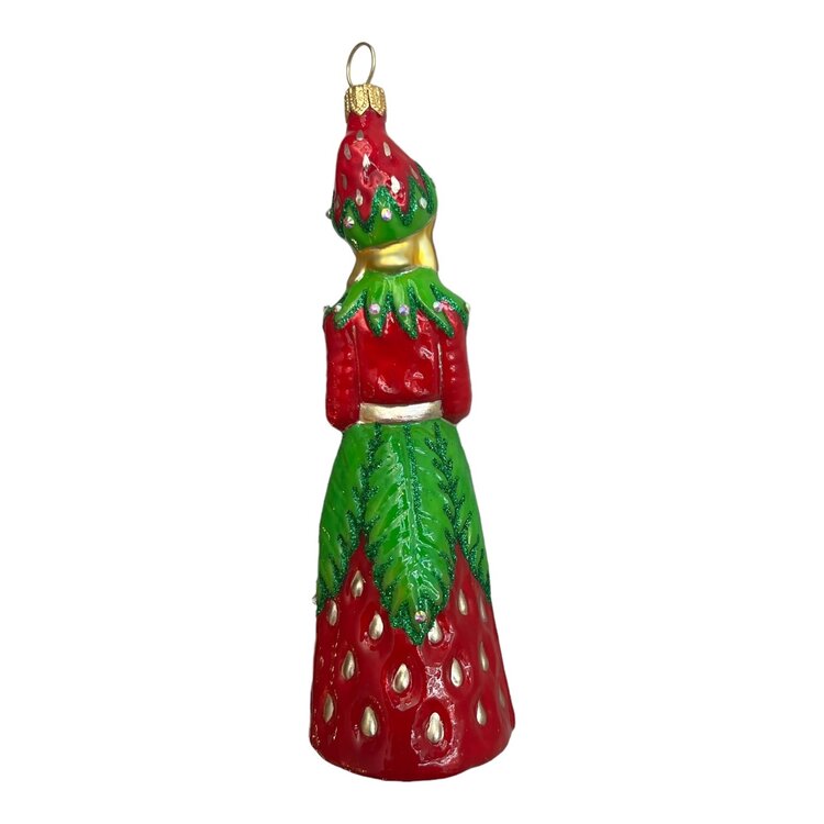 Christmas Ornament Strawberry Lady