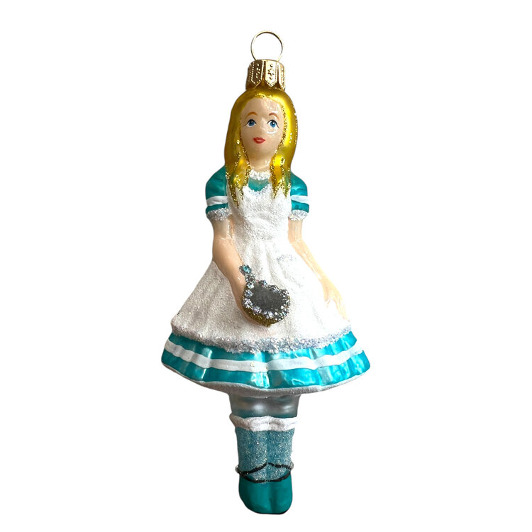 Kerstbal Alice in Wonderland