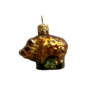 Christmas Ornament Boar Mini