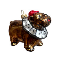 Kerstbal Bulldog met Kraag