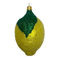 Christmas Decoration Lemon Frosted