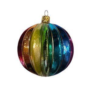 Christmas Decoration Rainbow Bauble
