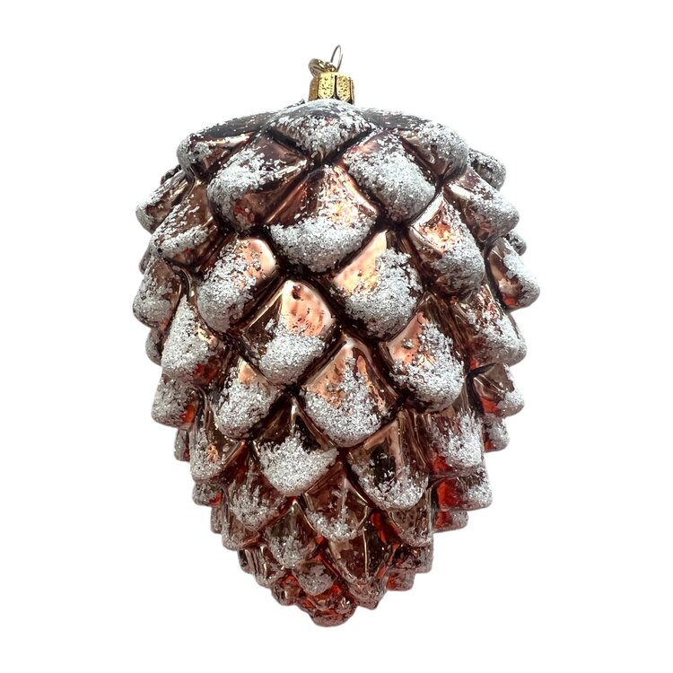 Kerstbal Ronde Dennenappel