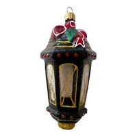 Christmas Decoration Lantern Black