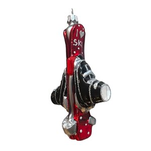 Christmas Ornament Skis