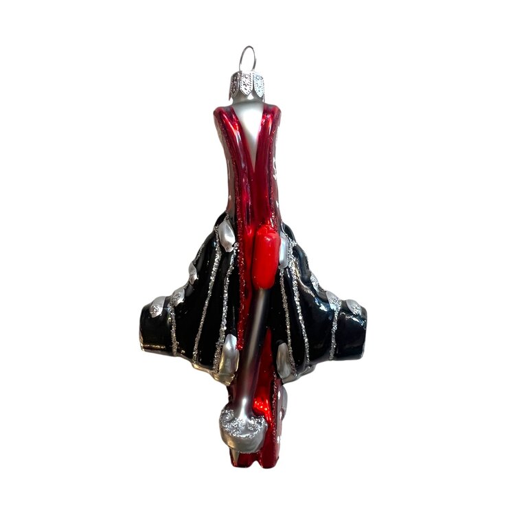 Christmas Ornament Skis