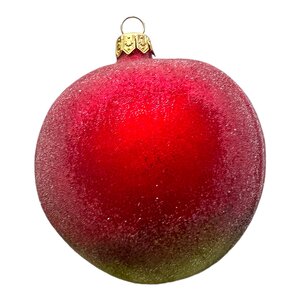 Kerstbal Halve Appel Groot