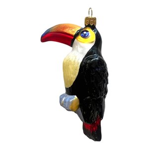 Kerstbal Toekan Hangend
