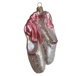 Christmas Decoration Pointe Shoes Shiny
