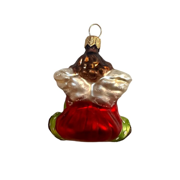 Christmas Ornament Small Angel Sitting