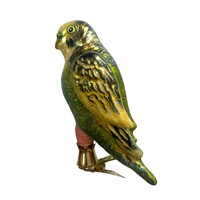 Christmas Decoration Clip Parakeet Green