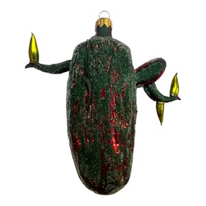 Kerstbal Uiltje in Groene Boomstam