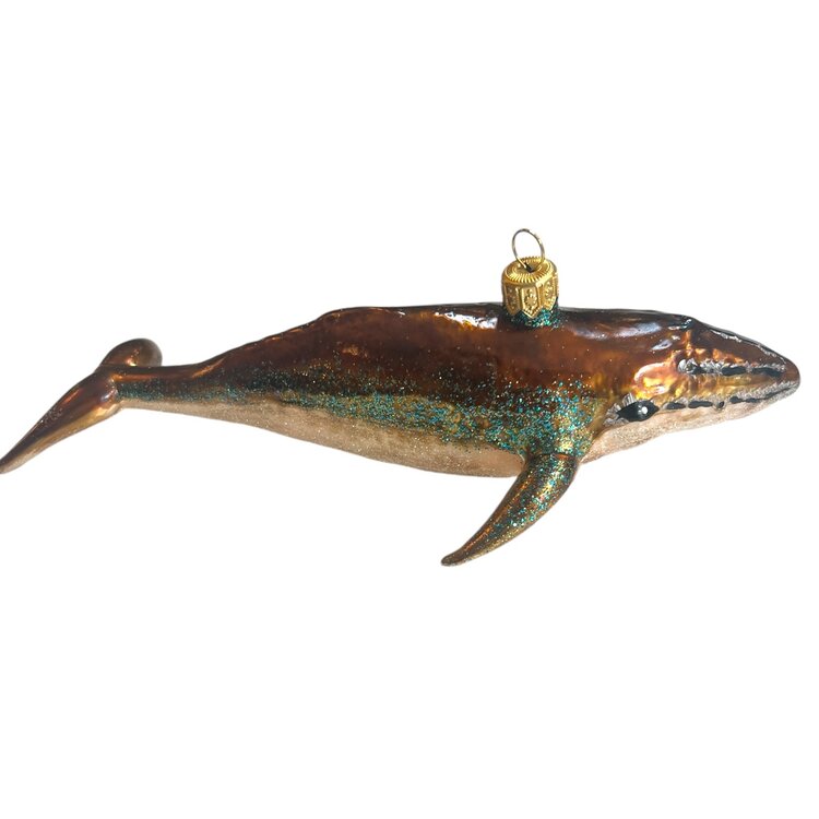 Christmas Ornament Large Whale