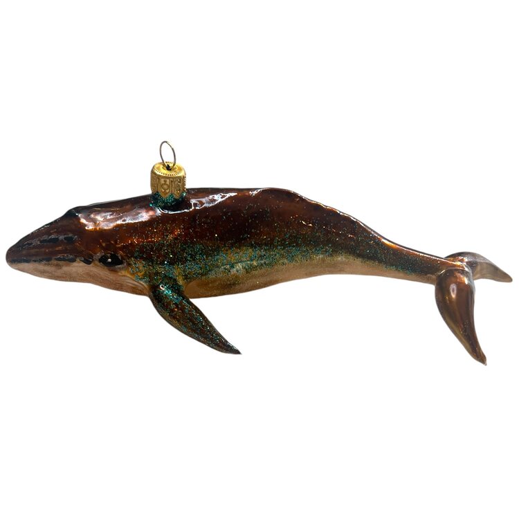 Christmas Ornament Large Whale